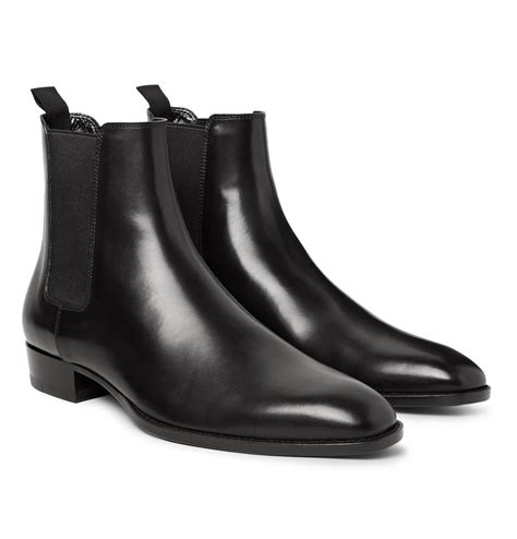 st laurent chelsea boots for men.